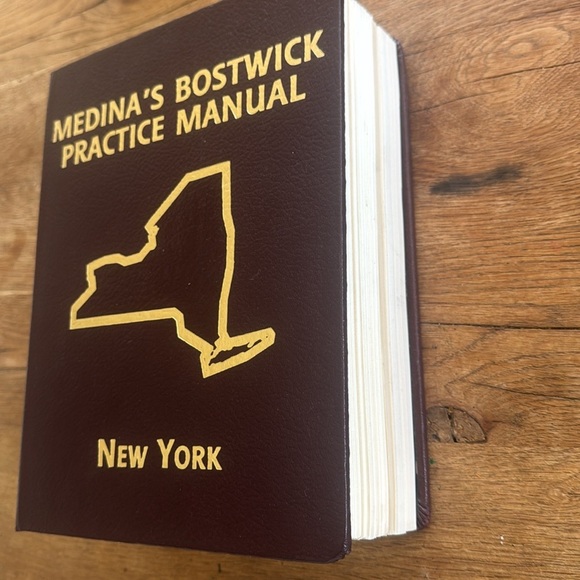 Medina’s Bostwick practice manual New York number three - Picture 2 of 4